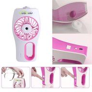 Portable Misting Fan, Handheld Aromatherapy Essential Oil Diffuser, USB Mini Fan with Personal Cooling Humidifier... N3