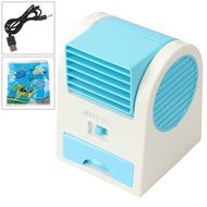 OriGlam&reg; Mini USB Fragrance Refrigeration Fan Portable Bladeless Desktop Cooling Air Conditioner N4