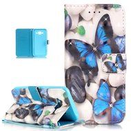 Galaxy J5 Case,ikasus Shiny Glitter Diamond Colorful Painted PU Leather Flip Wallet Pouch Stand Credit Card ID... N20