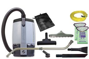 ProTeam ProVac FS 6 Commercial Backpack Vacuum with Tool Kit, 6 Quart - Corded N2