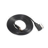TurnRaise Portable Music Interface AMI MMI AUX Adapter Cable 3.5mm Jack Aux-IN MP3 Cable for Audi A3/A4/A5/A6/... N4