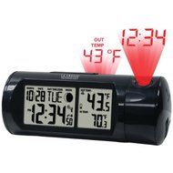 New LA CROSSE TECHNOLOGY 616-143 Round Projection Thermometer