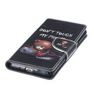 Galaxy J3 Pro Case,Galaxy J3 Pro Cover,ikasus Colorful Painted PU Leather Flip Wallet Pouch Stand Credit Card... N8