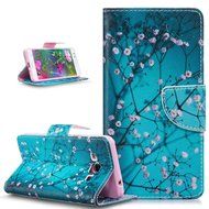 Galaxy J3 Pro Case,Galaxy J3 Pro Cover,ikasus Colorful Painted PU Leather Flip Wallet Pouch Stand Credit Card... N11