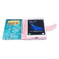 Galaxy J3 Pro Case,Galaxy J3 Pro Cover,ikasus Colorful Painted PU Leather Flip Wallet Pouch Stand Credit Card... N12