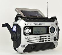 Kaito KA600L 5-Way Powered Emergency AM/FM/SW NOAA Weather Alert Radio with Solar,Dynamo Crank,Flashlight and... N9