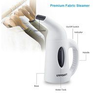 URPOWER Garment Steamer 130ml Portable Handheld Fabric Steamer Fast Heat-up Powerful Travel Garment Clothes Steamer... N4
