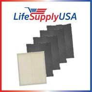 COMPLETE SET True HEPA Replacement Filter for Kenmore 83375 83376 PLASTIC FRAME!!! Incl. 4 Pre-Filters