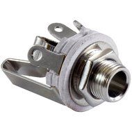 GLS Audio 1/4" Jacks Female TRS Stereo Panel Mount Jack - 4 PACK N2