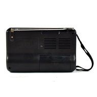 STree BC-R90 Portable AM FM Radio Receiver Built-in Speaker with Telescopic Antenna, Silver N3