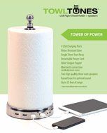 TowlTunes 1.1 (USB paper towel charger with Bluetooth speakers) N7