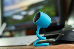 MasterPal Telego Speaker (Blue): (Summer Promotion!!!) A 4cm 2W Mini Bluetooth Bike Speaker, Featuring Easy-to-fix... N8
