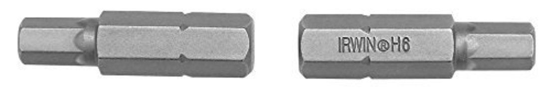 Irwin Tools 92515 Insert Bit 6mm 1-1/4 Hex, Fastener Drive by Irwin Tools