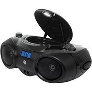 Memorex MP3851BLK Portable Sport Boombox CD Player with AM/FM Radio and Digital Display + Aux-in Input &amp; Headphone... N2
