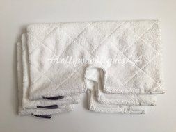 3 Replacement Standard Pads Compatible with Shark Euro Pro Pocket Steam Mop S3501 S3601 S3901 N2