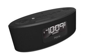 iHome Bluetooth Compact Stereo Dual Alarm Clock Radio with Large Easy to Read Backlit Display N5