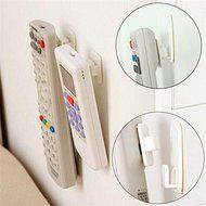 2 Set TV Remote Control Air Conditioning Sticky Hook Self Adhesive Strong Hanger Holder Wall Sensor N5