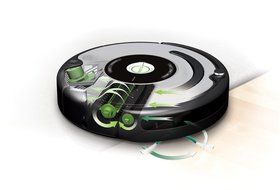 iRobot 560 Roomba Vacuuming Robot, Black and Silver N2