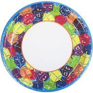 Hanna K. Signature Collection 20 Count Dreidel Round Paper Plates, 10-Inch N2