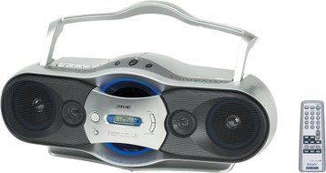 Sony CFD-F10 CD / Radio / Cassette Recorder, Silver