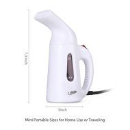NOSIVA Portable Handheld Fabric Steamer (138 ml), White N8