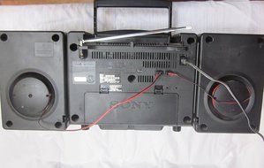 SONY CD Radio Cassette Corder CFD-510 1994 Boombox N2