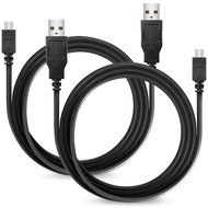 USB Charging Cable, 2 Pack SENHAI 11.5ft/3.5m Extra Long USB Cord for PS4/Xbox One Gamepad Like Dual Shock 4,... N7
