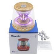 Bluetooth Speaker Haynie PN-15 Mini Portable Wireless Bluetooth Speaker with LED lights, DC 5V Input Power, Ultra-low... N13
