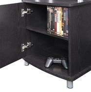 Altra Carson Audio Stand, Cherry/Black N8