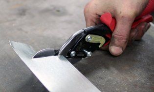 Midwest Tool and Cutlery MWT-6510R Midwest Snips Forged Blade Offset Right Cut Aviation Snips N15