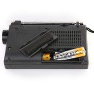 Sony Portable AM/FM Transistor Radio with Built-in Speaker, Headphone Jack, LED Tuning Indicator &amp; Carry Strap... N8