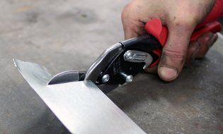 Midwest Tool and Cutlery MWT-6510R Midwest Snips Forged Blade Offset Right Cut Aviation Snips N17