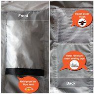100% Waterproof Heavy Duty Air Conditioner Cover (34&#039;&#039;Round) N7