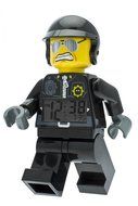 LEGO Kids&#039; 9009952 LEGO Movie Bad Cop Mini-Figure Alarm Clock N12