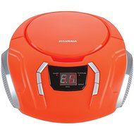 New SYLVANIA SRCD261-B-ORANGE Portable CD Players with AM/FM Radio (Orange)