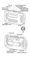 Secur SP-2002 Weather Band Radio N13