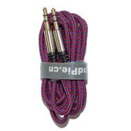 SoundPie 3.5mm Nylon Braid Contrast Color ShoeLace Auxiliary Audio Cable (5ft / 1.5m) AUX Cable for Headphones... N18
