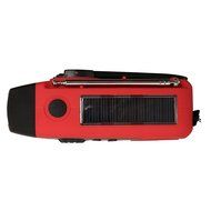 iMinker Portable Emergency Solar Hand Crank Self Powered FM Radio with [2000mAh] USB Power Bank, LED Flashlight... N3