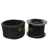 4 Bissell PowerEdge Washable Dust Cup Filter and Outer Foam Fits Bissell PowerEdge Hard Floor Vacuum 81L2, 81L2T... N4
