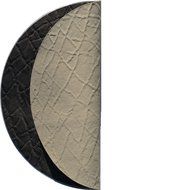 Genuine Leather Turntable Platter Mat - Embossed Elephant Skin N2