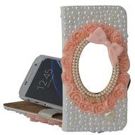 [LG G Stylo LS770] Case,Yaheeda Luxury 3D Bling Crystal Rhinestone Wallet Leather Purse Flip Card Pouch Stand... N9
