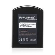 Powerextra Eureka 96 Series Replacement Battery 6V 2200mAh for Eureka 60776/68112/39150 Eureka 96 Series Vacuum N4