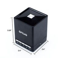 ONVO AJ-66 Blue Portable Wireless Bluetooth 4.0 Speaker Powerful Sound for Apple Devices &amp; Smartphones N4