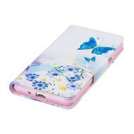 Galaxy J3 Pro Case,Galaxy J3 Pro Cover,ikasus Colorful Painted PU Leather Flip Wallet Pouch Stand Credit Card... N13