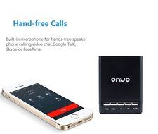 ONVO AJ-66 Blue Portable Wireless Bluetooth 4.0 Speaker Powerful Sound for Apple Devices &amp; Smartphones N5