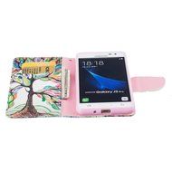 Galaxy J3 Pro Case,Galaxy J3 Pro Cover,ikasus Colorful Painted PU Leather Flip Wallet Pouch Stand Credit Card... N15