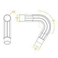 WORKSHOP Wet Dry Vacuum Gutter Cleaning Kit WS25051A 2-1/2-Inch Wet Dry Shop Vacuum Accessories Designed For Gutter...
