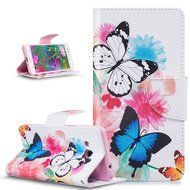 Galaxy J3 Pro Case,Galaxy J3 Pro Cover,ikasus Colorful Painted PU Leather Flip Wallet Pouch Stand Credit Card... N17