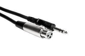 Hosa STX-115F Balanced Interconnect Cable XLR3F to 1/4 in TRS, 15 ft.