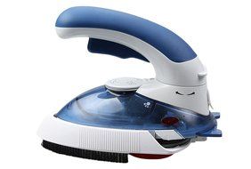 VANRA Mini Travel Iron Ultra-Portable Travel Steamer Iron Dry Iron 800w with Rotatable Handle, Built-in Fuse and... N9